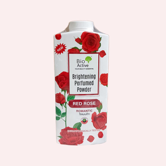 Bio Active Brightening Perfumed Powder – Red Rose