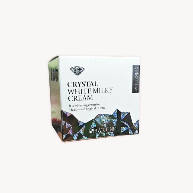 3W Clinic Crystal White Milky Whitening Cream_50ml