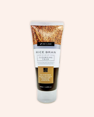 3W Clinic Rice Bran Clear Cleansing Foam_180ml