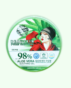 Beauskin Pure Natural 98% Aloe Vera Soothing Gel_300ml