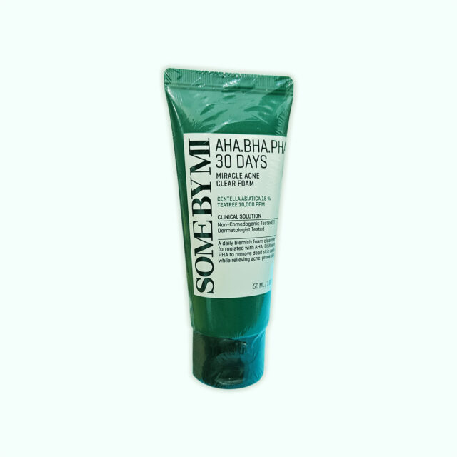 Some By MI AHA.BHA.PHA 30 Days Miracle Acne Clear Foam_50ml