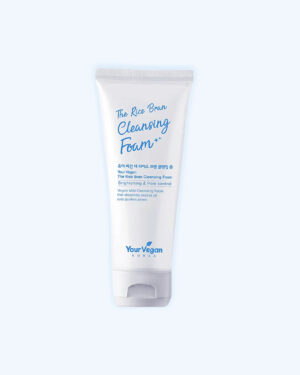 Your Vegan The Rice Bran Brightening & Pore Control Cleansing Foam