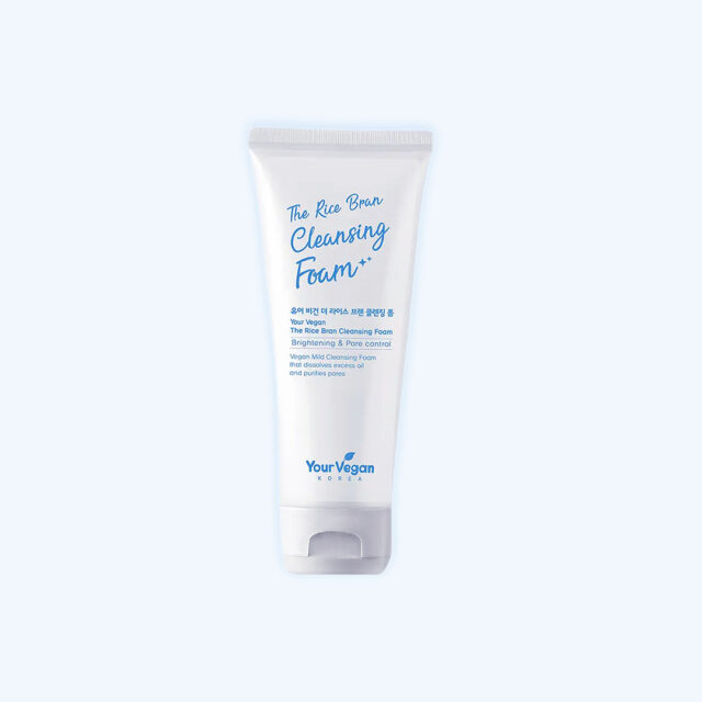 Your Vegan The Rice Bran Brightening & Pore Control Cleansing Foam