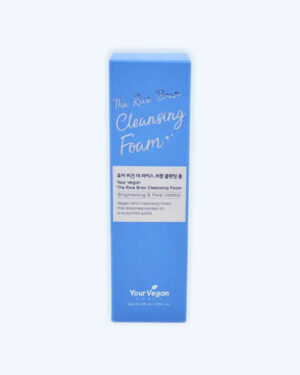 Your Vegan The Rice Bran Brightening & Pore Control Cleansing Foam